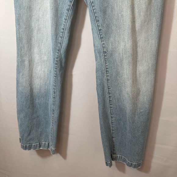 Gap Long And Lean Stretch Womens Size 6 Blue Straight Leg Jeans Pants - Picture 7 of 11